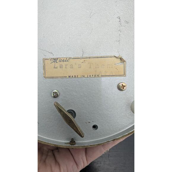 1950s Vintage Music Jewelry Box Automaton Singing Bird Cage Works; - Picture 6 of 6